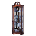 Howard Miller Berkshire corner curio cabinet